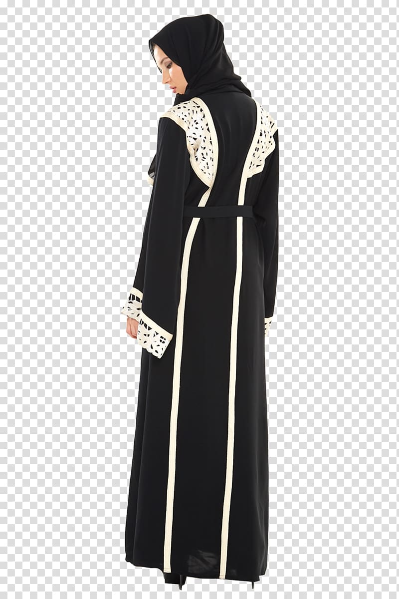 Robe Abaya Overcoat Sleeve Costume, abaya transparent background PNG clipart