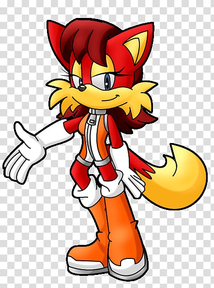 Amy Rose , Fiona Fox transparent background PNG clipart