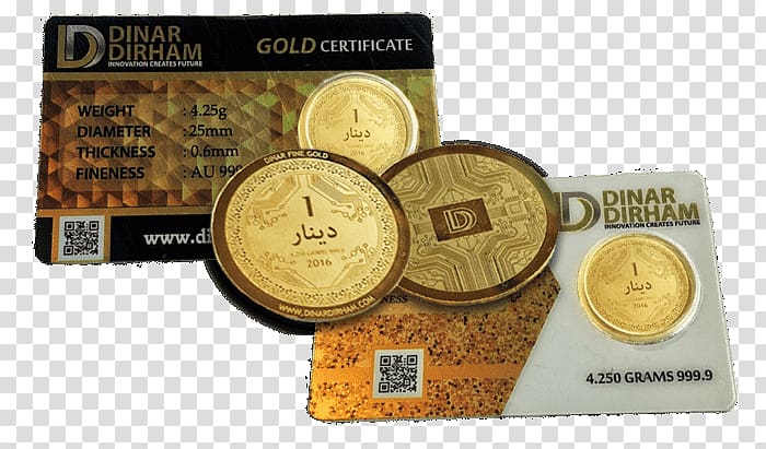Coin Cash Dirham Kuwaiti dinar Modern gold dinar, Coin transparent background PNG clipart