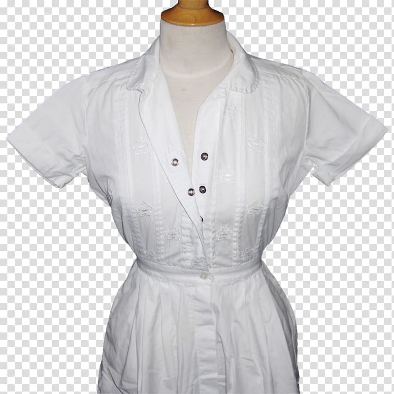 Dress Nurse uniform Clothing Sleeve Blouse, dress transparent background PNG clipart