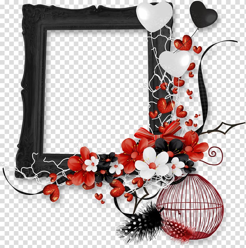 Frames, black frame transparent background PNG clipart