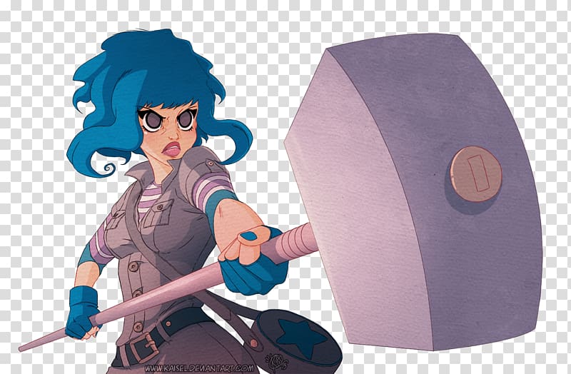 Ramona Flowers Drawing Fan art , marvel at flowers transparent background PNG clipart