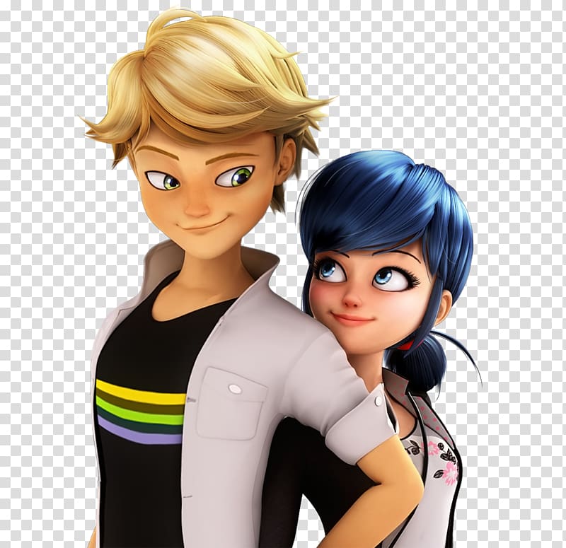 Boy And Girl Animated Illustration Miraculous Tales Of