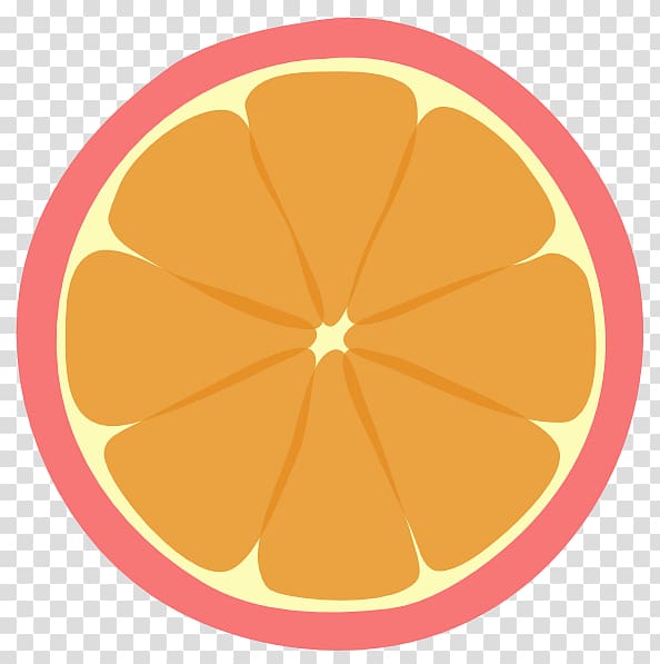 Tangerine Orange slice , orange transparent background PNG clipart