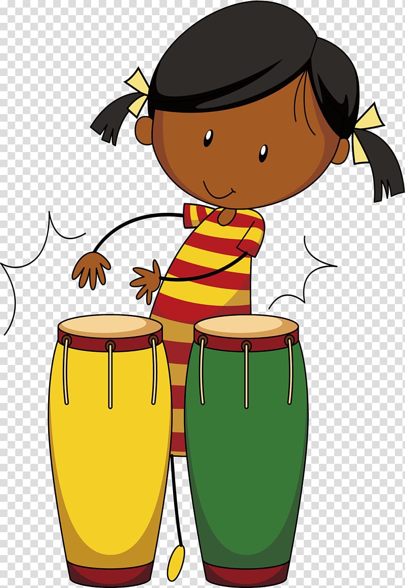 Drummer , Beat African drums transparent background PNG clipart