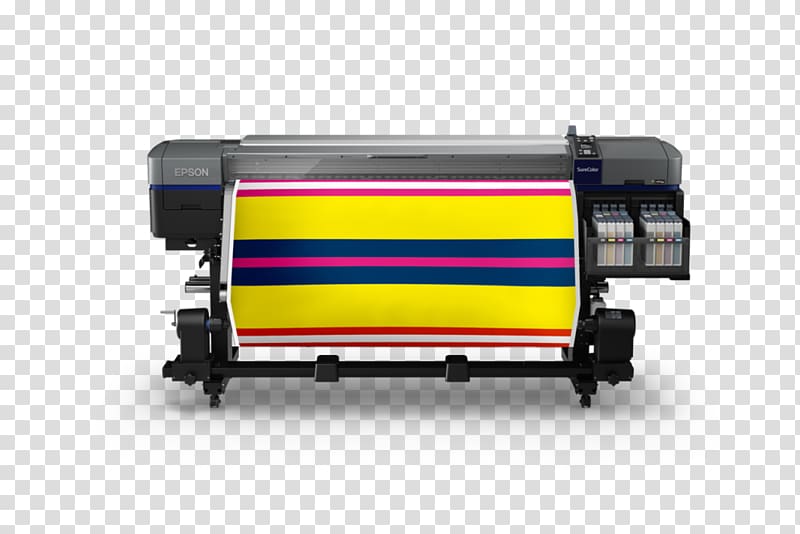 Dye-sublimation printer Paper Textile Inkjet printing, printer transparent background PNG clipart