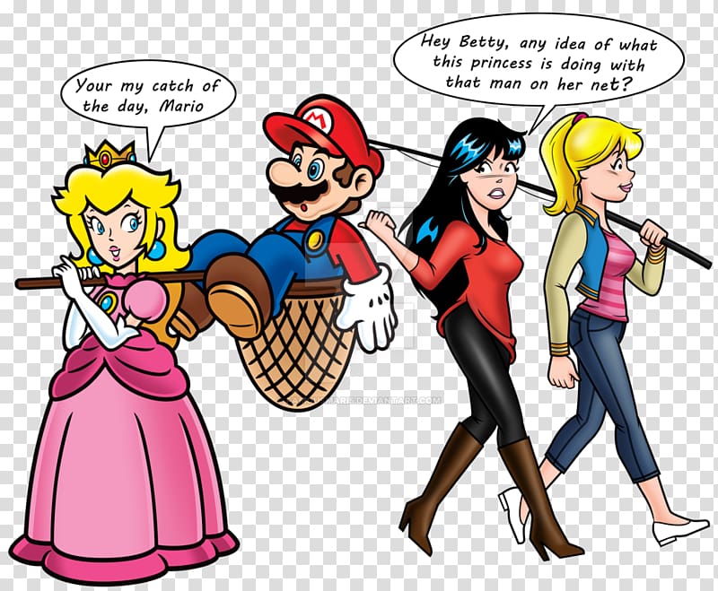 Princess Peach Mario Bros. Luigi Super Mario 3D World Mario Sports Mix,  veronica lodge transparent background PNG clipart