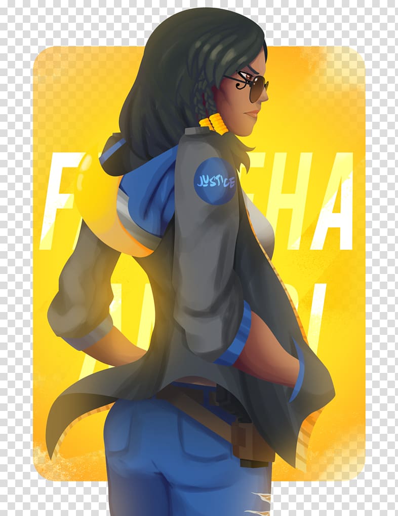 Fan art Mercy Tracer, overwatch pharah transparent background PNG clipart