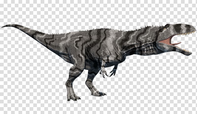 Tyrannosaurus Primal Carnage: Extinction Acrocanthosaurus Dinosaur King, dinosaur transparent background PNG clipart