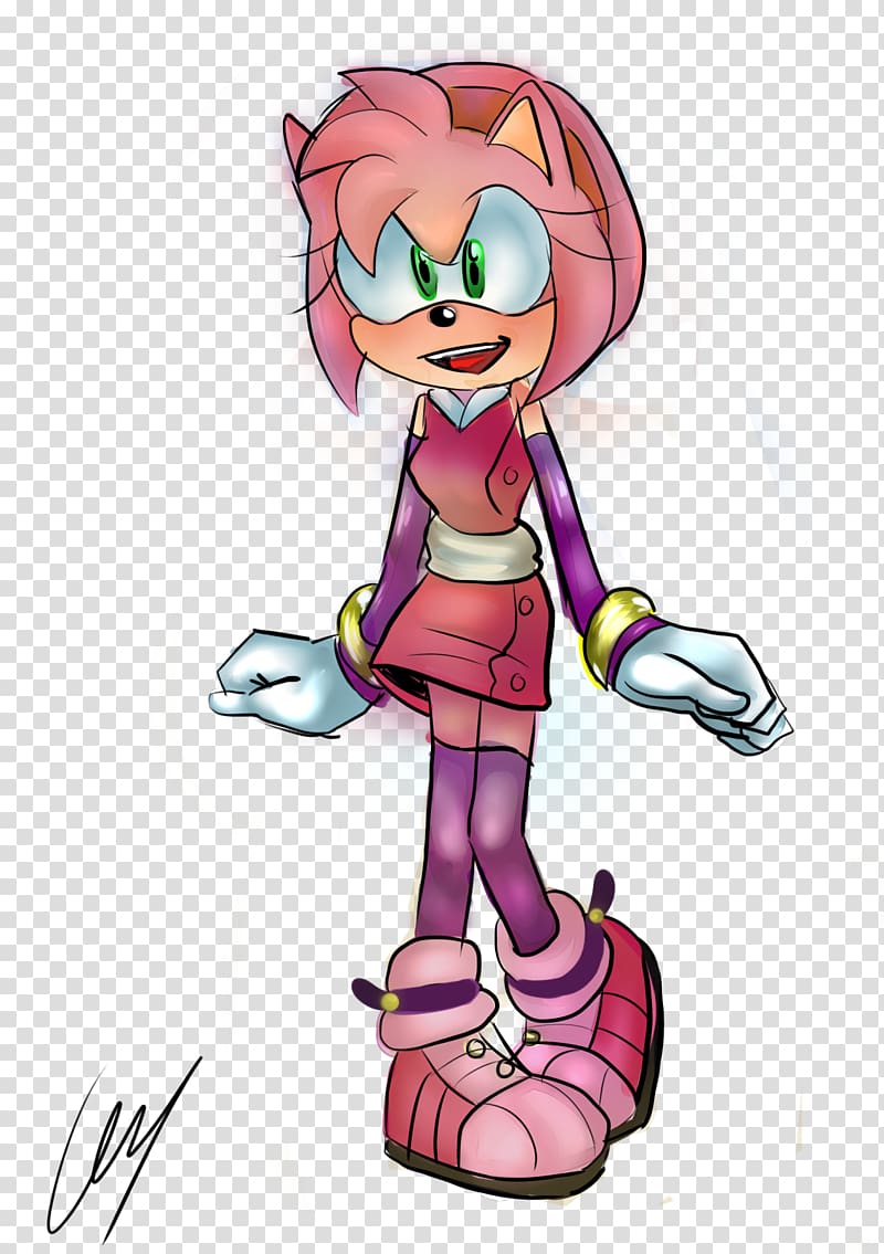 Amy Rose , others transparent background PNG clipart