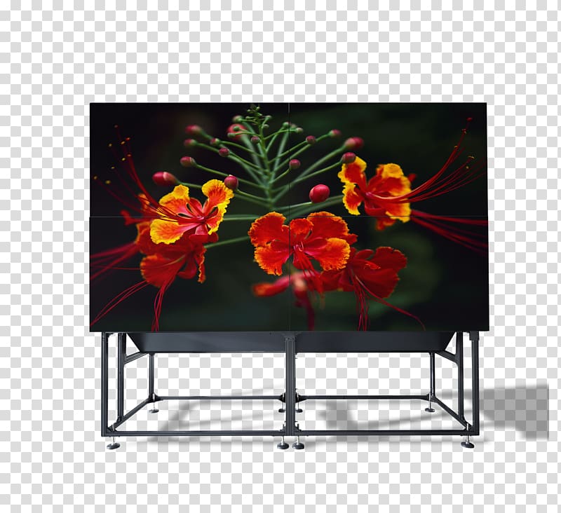 Video wall Barco Rear-projection television Digital Light Processing Multimedia Projectors, video wall transparent background PNG clipart