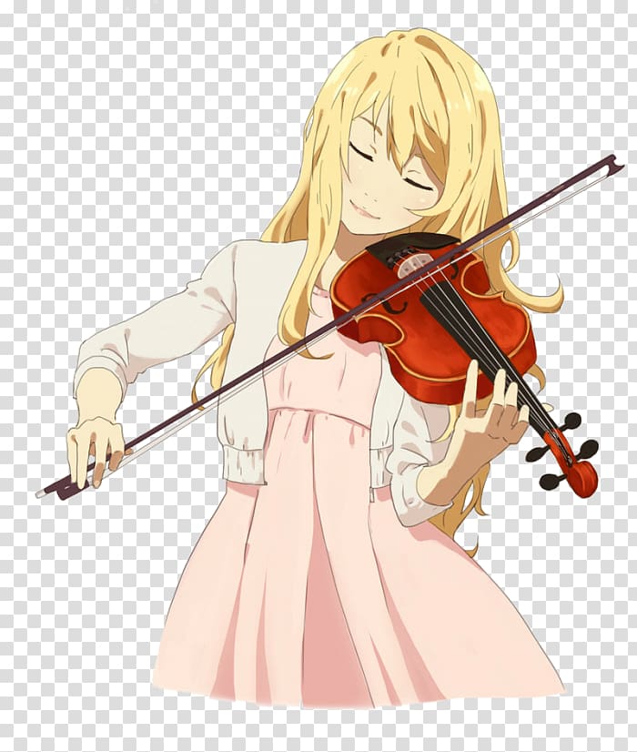 Kaori Kousei Your Lie in April Anime, others transparent background PNG clipart