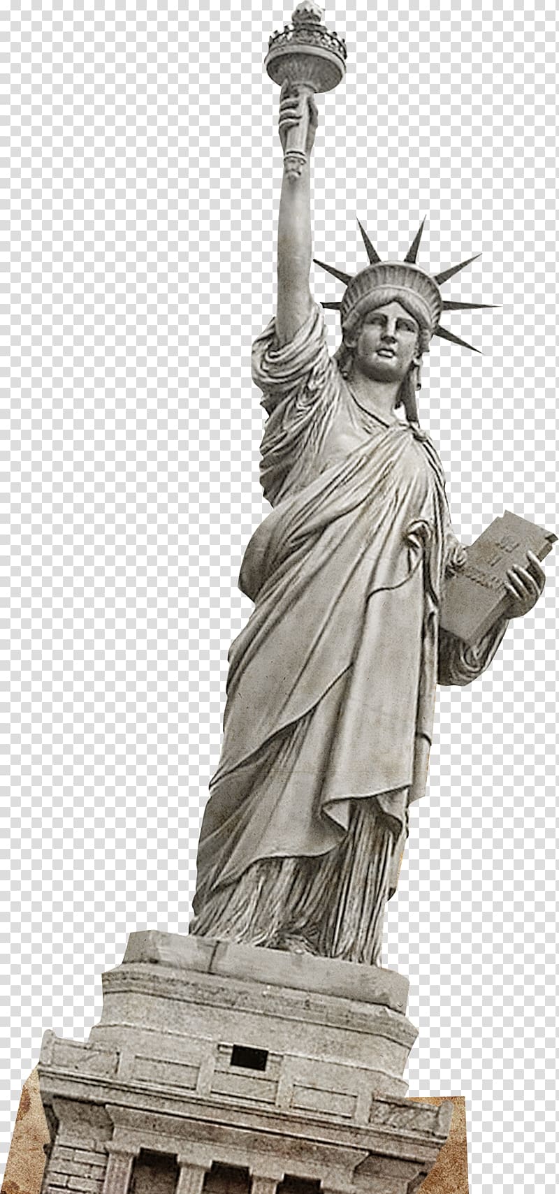 Statue of Liberty One World Trade Center Landmark, Statue of Liberty transparent background PNG clipart
