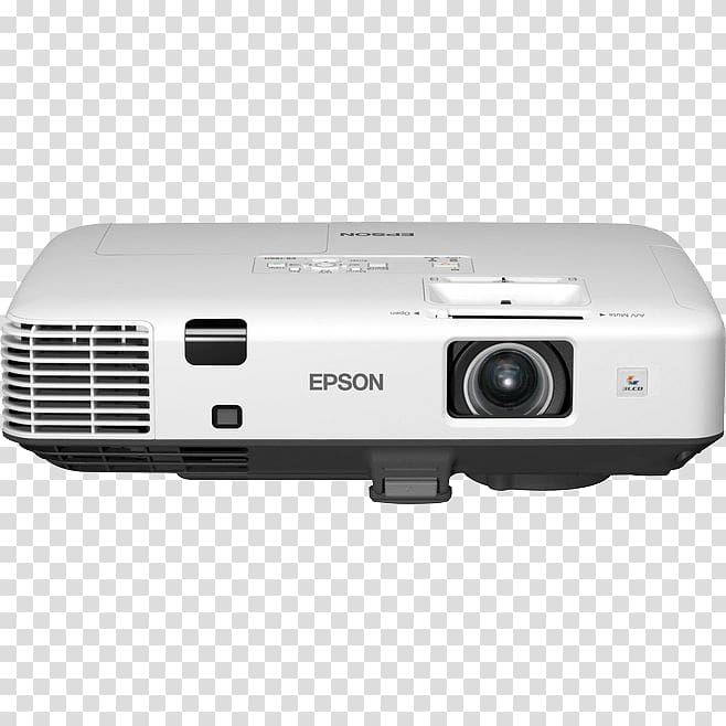 Video projector Epson 3LCD Wide XGA, Video conferencing projector transparent background PNG clipart