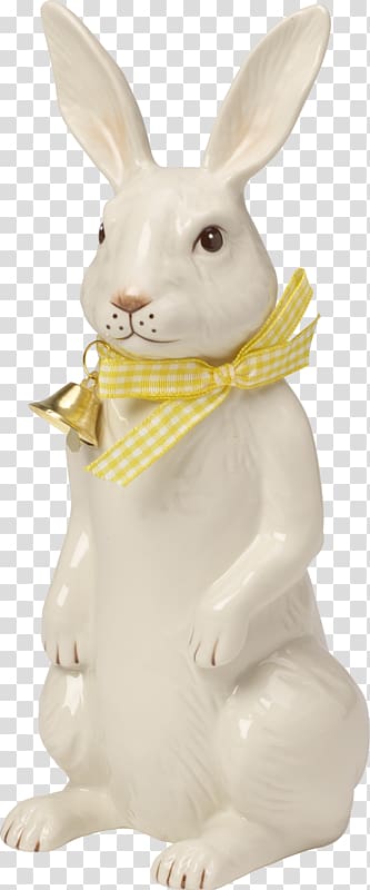Easter Bunny Villeroy & Boch Leporids Porcelain, Easter transparent background PNG clipart