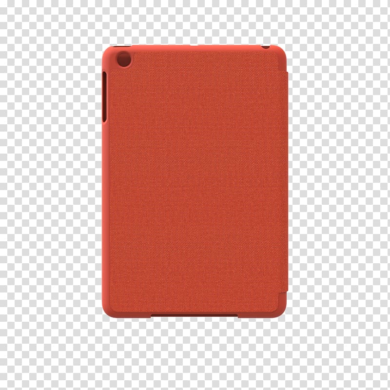 Rectangle Mobile Phone Accessories, ipad mini red case transparent background PNG clipart