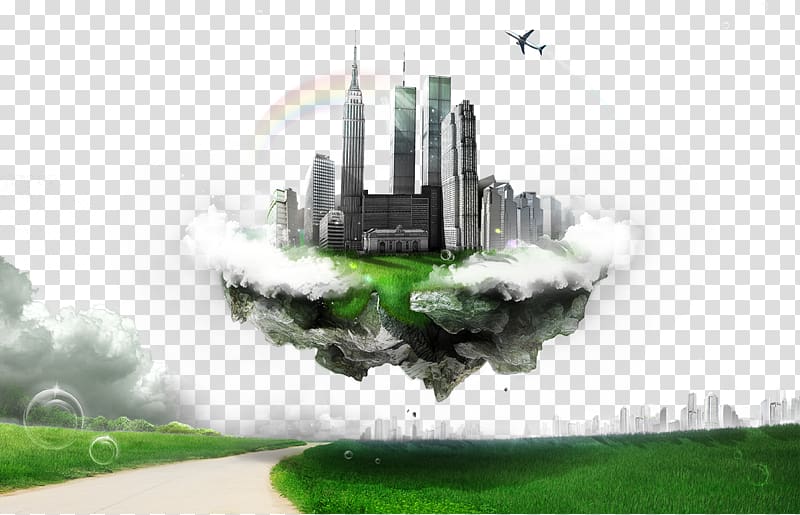 Building Architecture Advertising , Building on the island transparent background PNG clipart