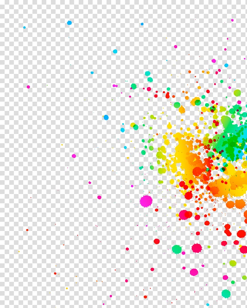 multicolored paint splash illustration, Color Splash screen Malermester, happy holi transparent background PNG clipart