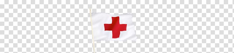 white and red cross graphic flag, Red Cross Flag transparent background PNG clipart