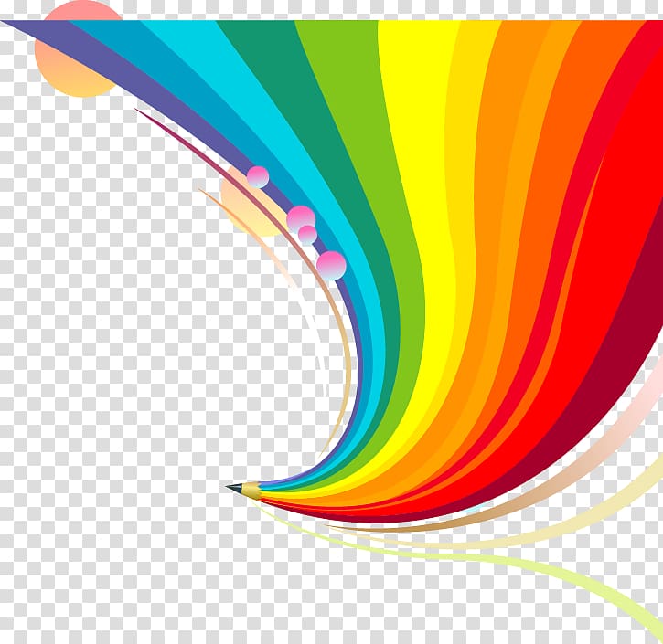Rainbow Euclidean , Colorful cartoon beautiful rainbow transparent background PNG clipart