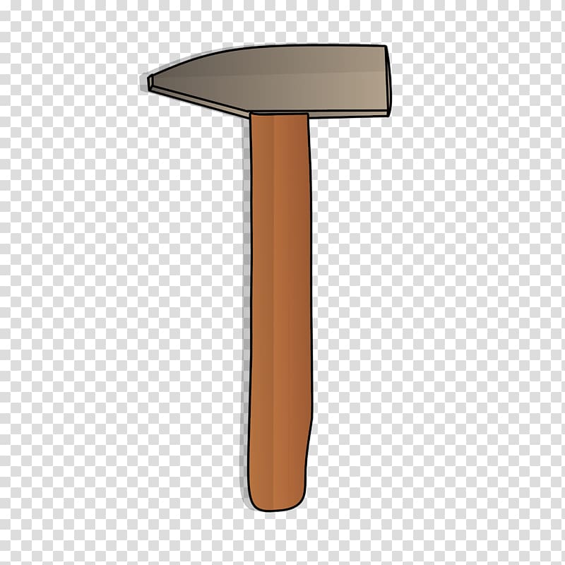 Hammer Tool Wood Carpenter, wood material transparent background PNG clipart