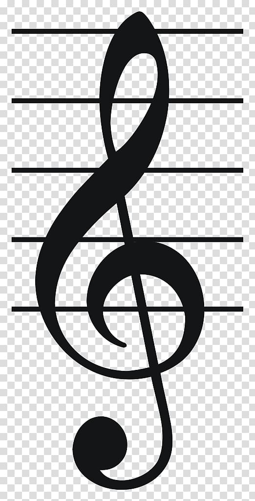 Clef Treble Staff Musical note Sol anahtarı, musical note transparent background PNG clipart