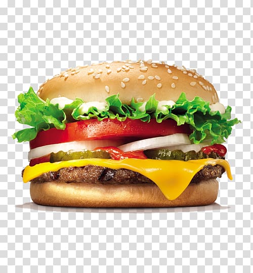 Whopper Hamburger Fast food Chicken sandwich Chophouse restaurant, burger king transparent background PNG clipart