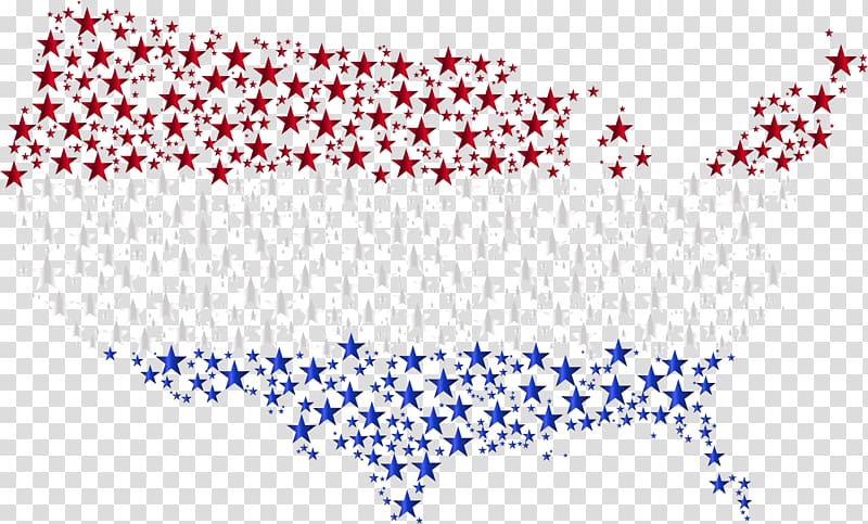 Flag of the United States Map Star chart , continental background transparent background PNG clipart