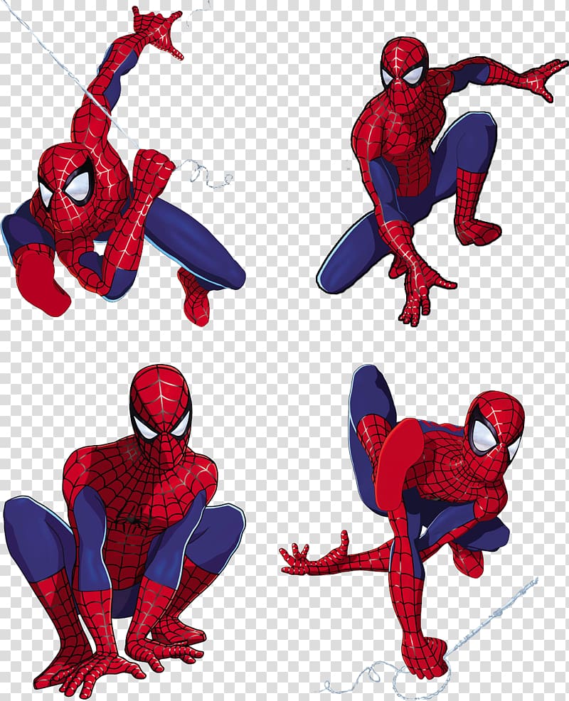 Spider-Man Batman T-shirt Iron-on, iron spiderman transparent background PNG clipart