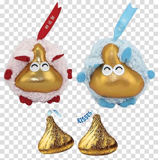 The Hershey Company Hersheys Kisses Chocolate, Hershey chocolate kiss with the Muppets transparent background PNG clipart