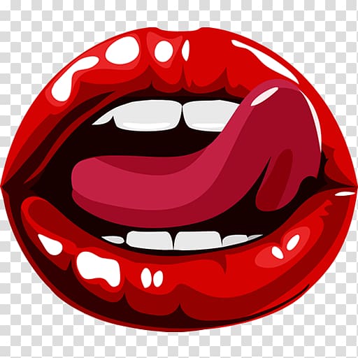 Lip Tongue Mouth Woman, tongue transparent background PNG clipart