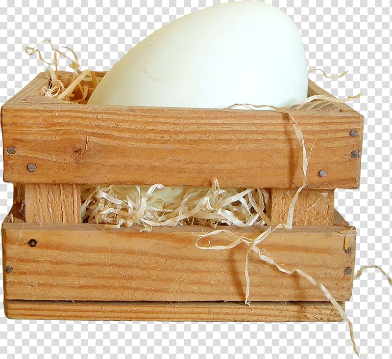 Duck Egg carton Wood, Nest of duck eggs transparent background PNG clipart