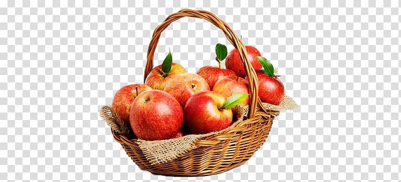 Apple cider The Basket of Apples, apple basket transparent background PNG clipart