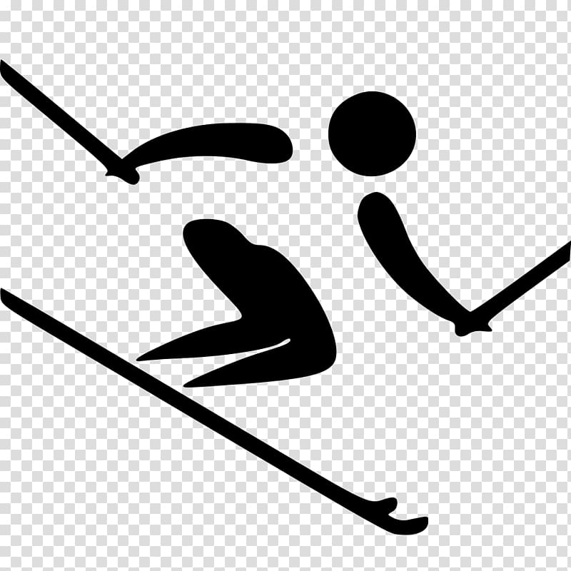 2018 Winter Olympics 1952 Winter Olympics Olympic Games Alpine skiing at the 2018 Olympic Winter Games, ski transparent background PNG clipart