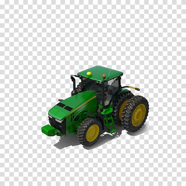 John Deere Tractor , Green tractor model toys transparent background PNG clipart