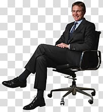 Sitting man transparent background PNG clipart