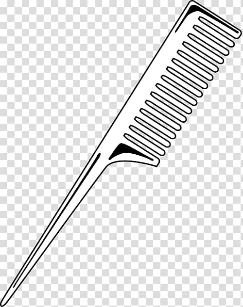 Comb Hairbrush Drawing , makeup brush transparent background PNG clipart