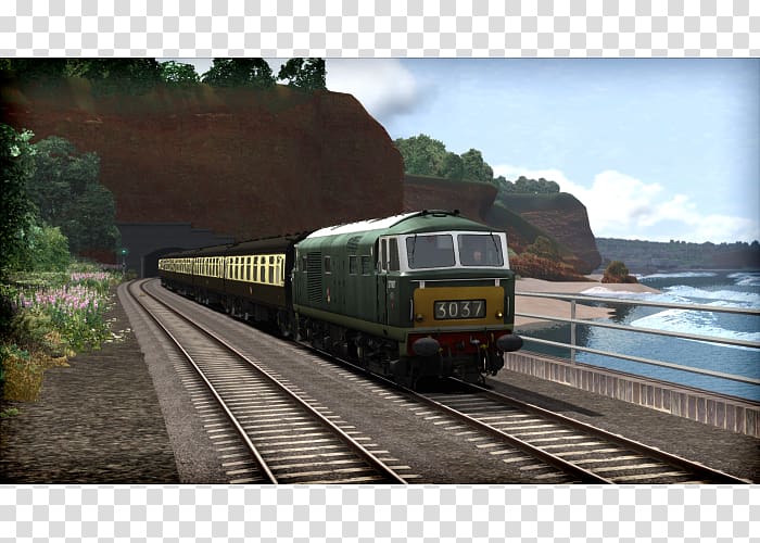Train Simulator Rail transport Train Sim World: CSX Heavy Haul Railroad car, train transparent background PNG clipart