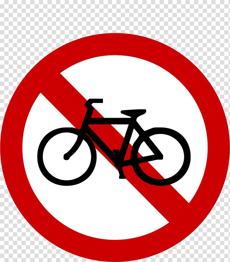 Traffic sign Bicycle parking Warning sign, Road Sign transparent background PNG clipart