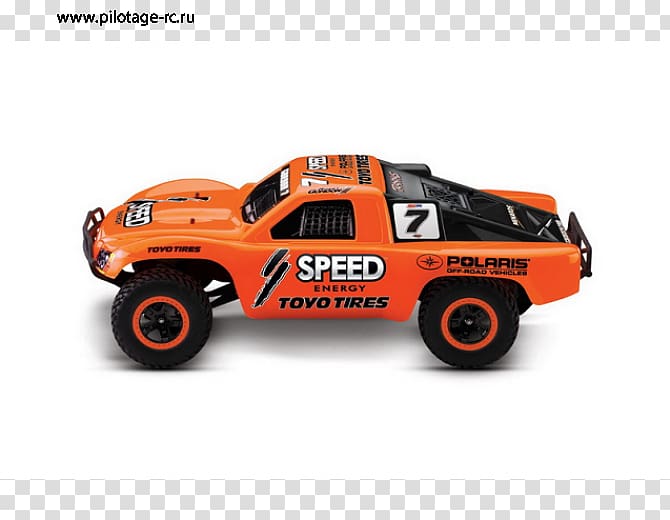 Radio-controlled car Traxxas 1/10 Slash 2WD Short course off road racing, car transparent background PNG clipart