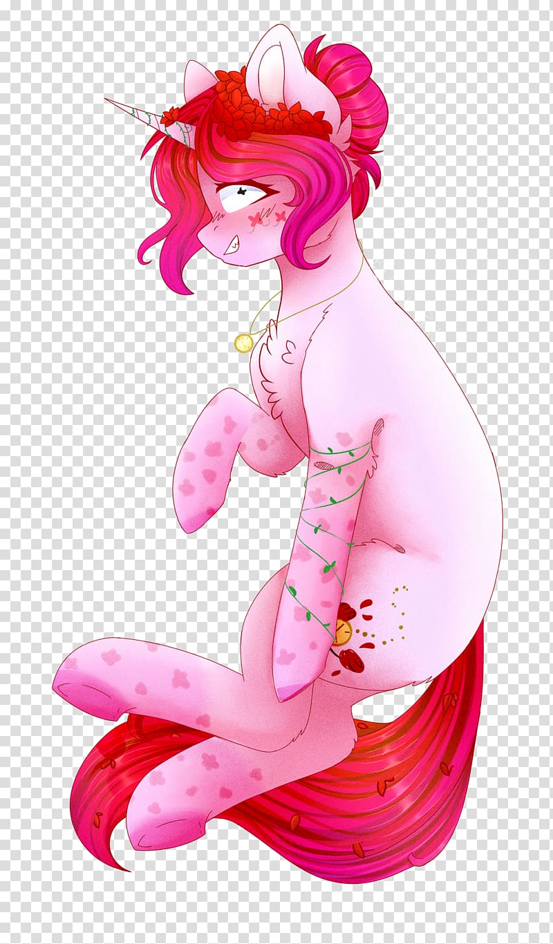 Pink M Figurine Muscle RTV Pink, Background UNICORN transparent background PNG clipart