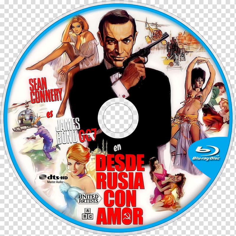 From Russia with Love James Bond Blu-ray disc Film Television, from russia with love russian transparent background PNG clipart