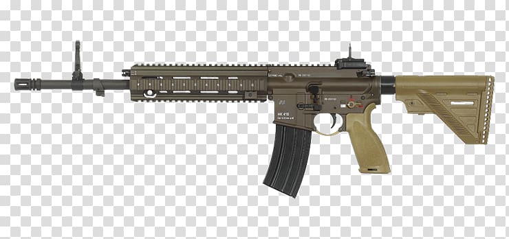 Heckler & Koch HK416 Firearm Umarex Heckler & Koch HK417, 7.62×51mm NATO transparent background PNG clipart