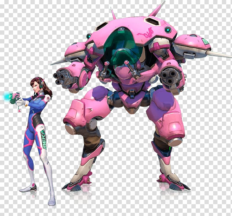 Overwatch D.Va Mecha Tank Video game, soul calibur blast template transparent background PNG clipart