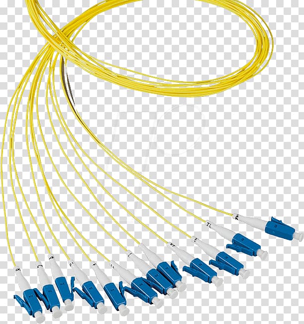 Glass fiber Multi-mode optical fiber Fiber cable termination Optical fiber connector, others transparent background PNG clipart