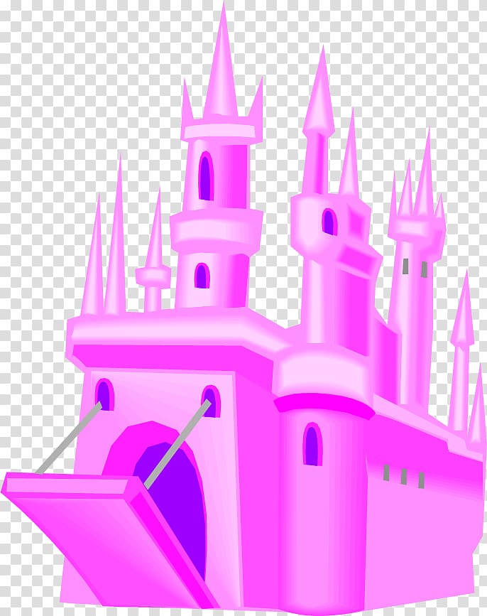 Princess Fairy tale Knight Castle, fantasy castle transparent background PNG clipart