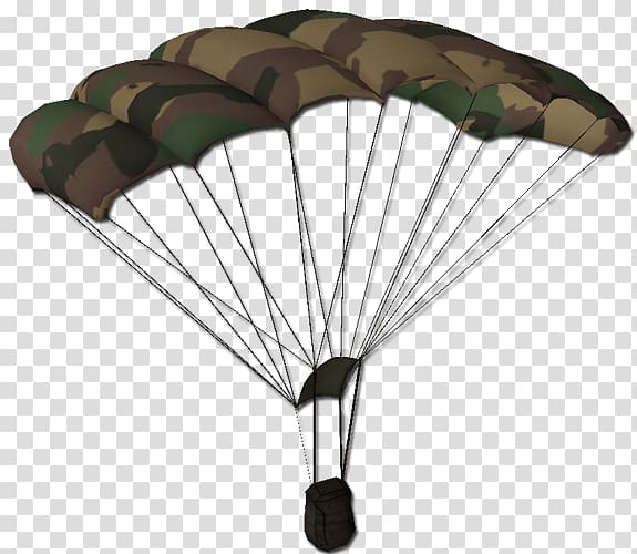 green and brown camouflage parachute, Counter-Strike: Source Parachute Plug-in Server, parachute transparent background PNG clipart