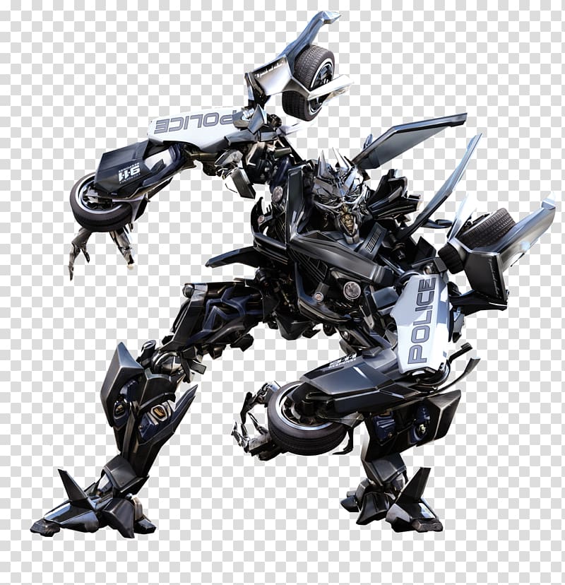 Barricade Starscream Frenzy Ironhide Decepticon, others transparent background PNG clipart
