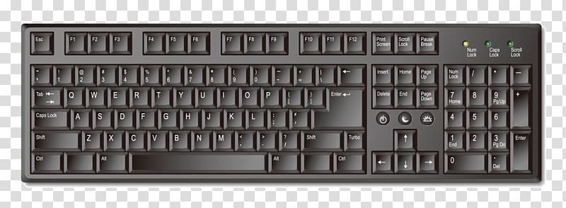 Computer keyboard Computer mouse , material flat keyboard transparent background PNG clipart