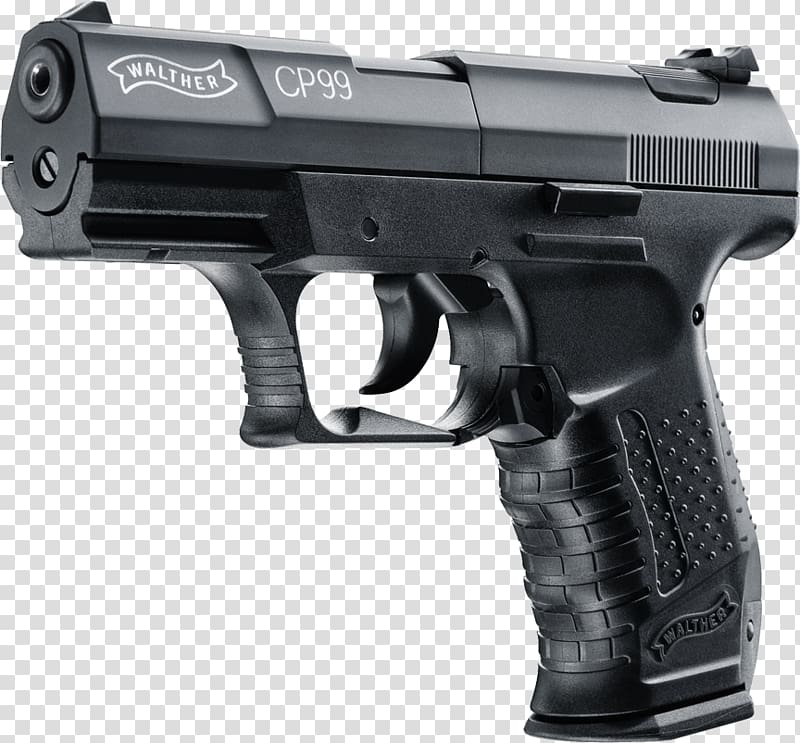 Walther CP99 Walther P99 Air gun .177 caliber Pellet, weapon transparent background PNG clipart
